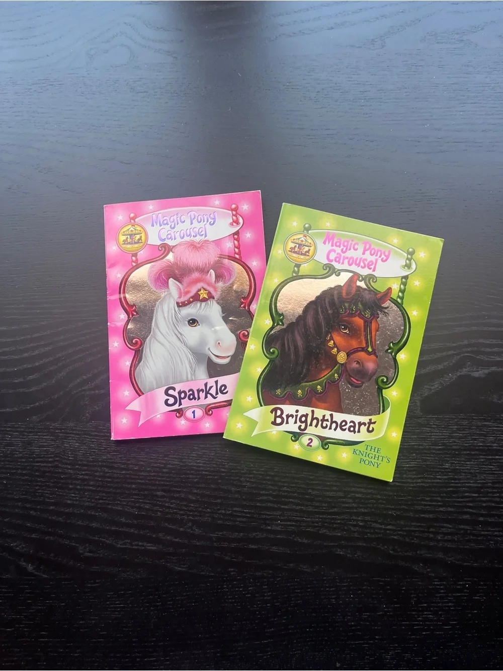 HarperCollins Magic Pony Carousel Books 1 & 2 Paperback Set Poppy Shire